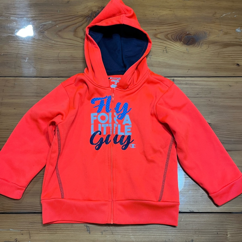 Champion Kids' Bright Orange Hoodie